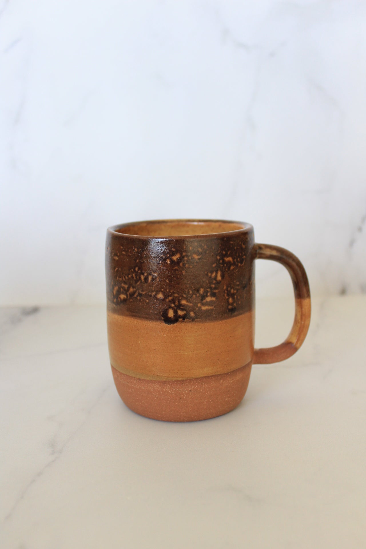 Yellow and Brown Mug