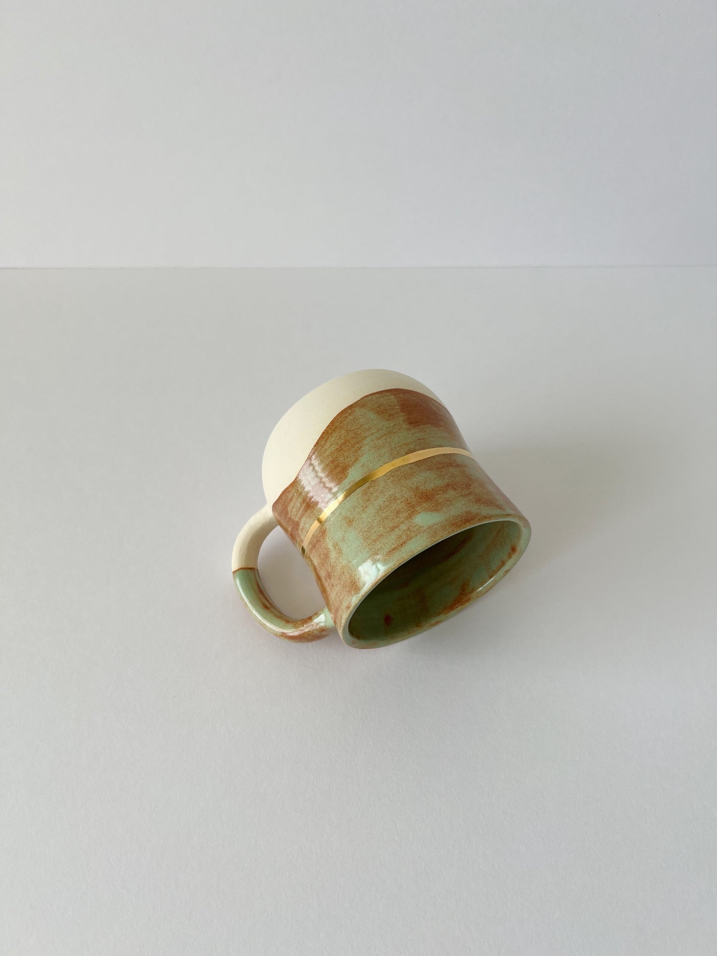 Green and Gold Mug